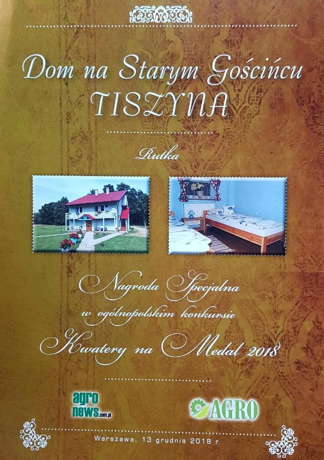 Villa Dom Na Starym Goscincu Tiszyna Dubicze Cerkiewne Exterior foto